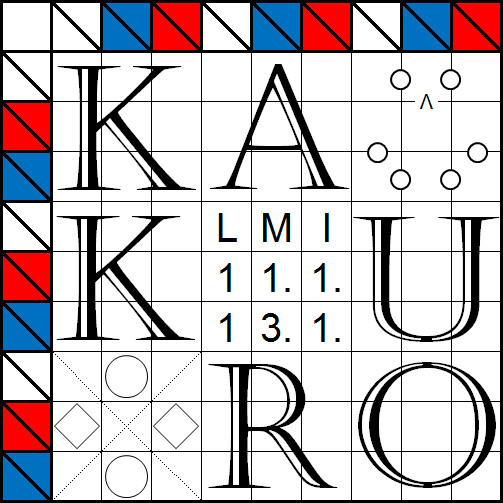Kakuro : LMI January Puzzle Test