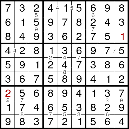 Solution of Greater Sudoku